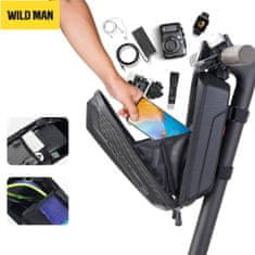 WILD MAN GD9 Plus torba za skuter 3L, črna