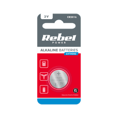 Rebel Bateria REBEL EXTREME CR2016 1szt/blist.
