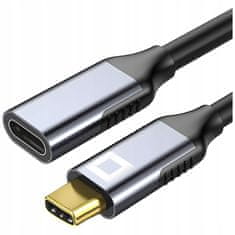 CO2 Co2 Podaljšek Usb-C Hitro Polnjenje Usb Tipa C 4K 20Gbps 100W 1M