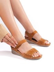 Amiatex Ženski sandal 108838, Brązowy, 36