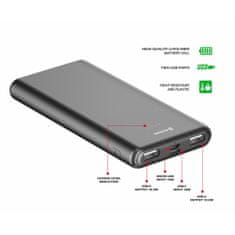 SWISSTEN WORX II 10.000 mAh prenosna baterija