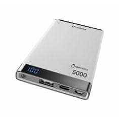 CellularLine Prenosna baterija Manta 5000 USB-C, bela
