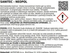 Sanitec Detergent za ročno pomivanje posode Neopol / 1000ml