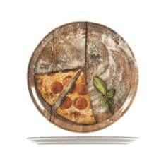 Saturnia Pizza krožnik Napoli / 33cm / Flour / 6kos