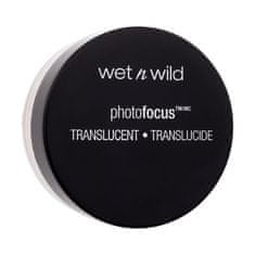 Wet n wild Photo Focus Loose Setting Powder brezbarven puder v prahu 20 g Odtenek translucent