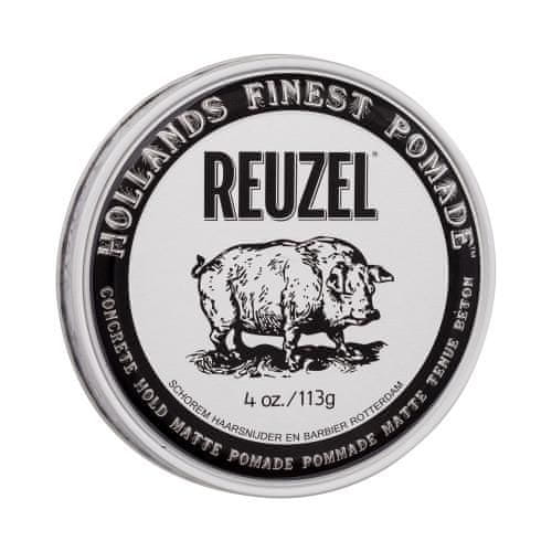 Reuzel Hollands Finest Pomade Concrete Hold Matte kremna pomada za lase z izjemno močno fiksacijo za moške