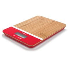 Pebbly Kuchyňská váha , PEB-BRR, bambus, elektronická, digitální displej, 2 x CR2032