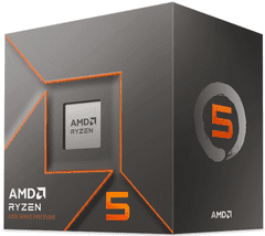 AMD Ryzen 5 8400F 4 hladilnik BOX procesor, 4,2/4,7GHz, 16MB, AM5, 65W (100-100001591BOX)