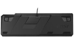MSI Gaming Keyboard VIGOR GK50 Low Profile/ žična/ mehanska/ RGB osvetlitev/ USB/ ameriška postavitev