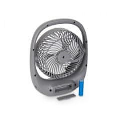 Blaupunkt Prenosni akumulatorski ventilator 17.8cm z LED svetilko USB-C 3 hitrosti do 6h delovanja