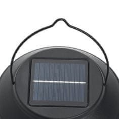 Vidaxl Solarne zunanje stenske svetilke 2 kosa toplo bele s plamenom