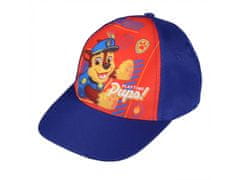 Nickelodeon Psi Patrol Chase Fantovska kapa s šiltom, mornarsko modra in rdeča 52 cm