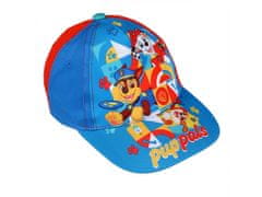Nickelodeon Psi Patrol Modro-rdeča fantovska kapa s šiltom z barvnim potiskom 52 cm