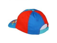 Nickelodeon Psi Patrol Modro-rdeča fantovska kapa s šiltom z barvnim potiskom 52 cm