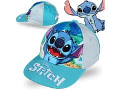 Disney Disney Stitch Dekliška kapa s šiltom, turkizna 54 cm