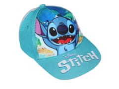 Disney Disney Stitch Dekliška kapa s šiltom, turkizna 54 cm