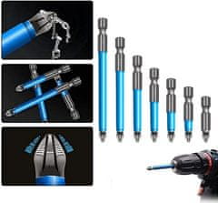 Vixson Komplet konic za izvijače in vijake, Magnetne konice, Odstranjevanje vijakov (7 kosov) | MAGNETBIT