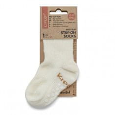 Otroške nogavice Stay-on-Socks ANTISLIP 12-18m 1 par Off White