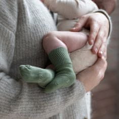 Otroške nogavice Stay-on-Socks NEWBORN 1 par Calming Green