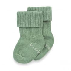 Otroške nogavice Stay-on-Socks NEWBORN 1 par Calming Green