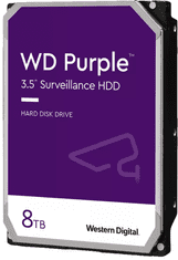 WD Purple trdi disk, 8TB, 3,5, SATA3, 256MB, 5640 (WD85PURZ)