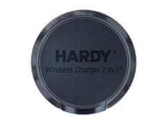 3MK 3mk HARDY Wireless Charger 2in1 15W Black - Brezžični polnilec 