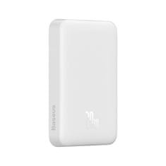 BASEUS Mini powerbank 10000 mAh z induktivnim polnjenjem MagSafe PD 20W bela