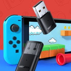 Ugreen Bluetooth oddajnik adapter za slušalke Playstation Nintendo Switch črn