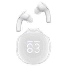 shumee T9 Bluetooth 5.3 in-ear USB-C brezžične slušalke, bele