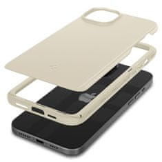 Spigen Zaščitni etui za iPhone 15 Plus Thin Fit beige