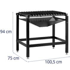Noah Delavniški priročnik Miza za plazemski rez STAL 100 x 75 cm