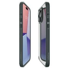 Spigen Ultra hibridno ohišje za iPhone 15 Pro Max temno zeleno