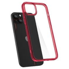 Spigen Ultra hibridno ohišje za iPhone 15 Plus rdeče