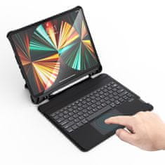 Choetech Ohišje s tipkovnico za iPad Pro 12,9" + Bluetooth brezžična tipkovnica črno