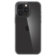 Spigen Ultra hibridno ohišje za iPhone 15 Pro Max prozorno sivo