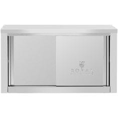 Royal Catering Stenska gostinska omara z drsnimi vrati STAL 140 kg 90 x 40 x 50 cm