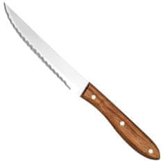 Noah Narezan nož za steak iz nerjavečega jekla z ročajem iz palisandra, dolg 120 mm - Hendi 841150