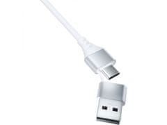 3MK 3mk Hyper Cable 3in1 White - Kabel USB-A/USB-C do USB-C/Micro/Lightning 1.5m 