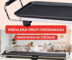 Alpina Teppanyaki Grill električna žar plošča, 2000 W, 100x22 cm