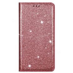 Nemo HUAWEI Y5P flip denarnica Flip Magnet Shine Brocade pink