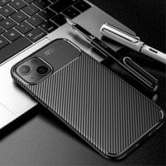 Nemo IPHONE 13 MINI Oklepni etui Odporen na udarce Carbon Fiber blue