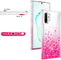 Nemo SAMSUNG GALAXY S21+ PLUS Diamond Liquid Transfer Glitter Pink Case