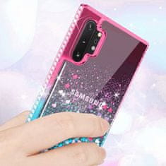 Nemo IPHONE 12 MINI Diamond Liquid Transfer Glitter Pink/Blue Case