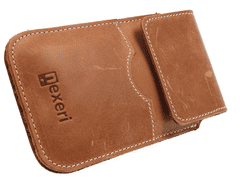 Nexeri HUAWEI MATE 20 X Vertikalni Holster / XIAOMI MI MAX 3 Belt Leather Case Open Wallet Nexeri Flap Leather brown