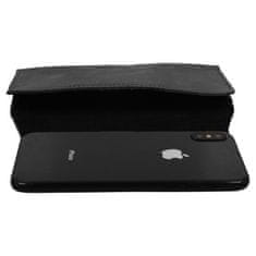 Nexeri IPHONE 5 / 12 Mini usnjeni pasni ovratnik Nexeri 3D Crazy black