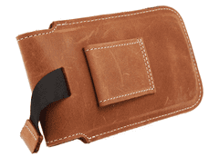 Nexeri Ohišje Usnjeni pasni kovček vertikalno odprta denarnica Nexeri Flap Leather IPHONE 6+ PLUS / 7+ PLUS / SAMSUNG GALAXY S23+ / S24+ / A52 / S20+ / REDMI NOTE 10 / MI 11 LITEE brown