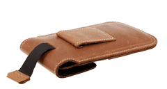 Nexeri Ohišje Usnjeni pasni kovček vertikalno odprta denarnica Nexeri Flap Leather IPHONE 6+ PLUS / 7+ PLUS / SAMSUNG GALAXY S23+ / S24+ / A52 / S20+ / REDMI NOTE 10 / MI 11 LITEE brown