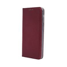 Nemo Etui SAMSUNG GALAXY A12 Portfel z Klapką Skóra Ekologiczna Kabura Magnet Book burgundowe