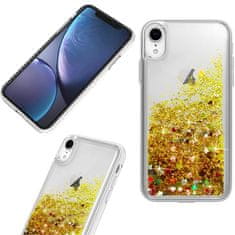 Nemo HUAWEI Y6P Liquid Glitter Gold ohišje