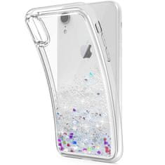 Nemo HUAWEI P40 LITE E Liquid Glitter Silver ohišje